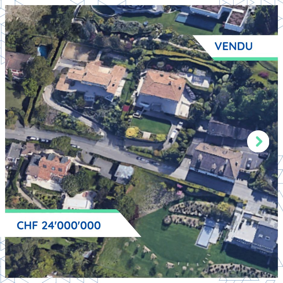 Villa à Cologny: de CHF 4'000'000.- en 1988 à CHF 24'000'000.- aujourd'hui