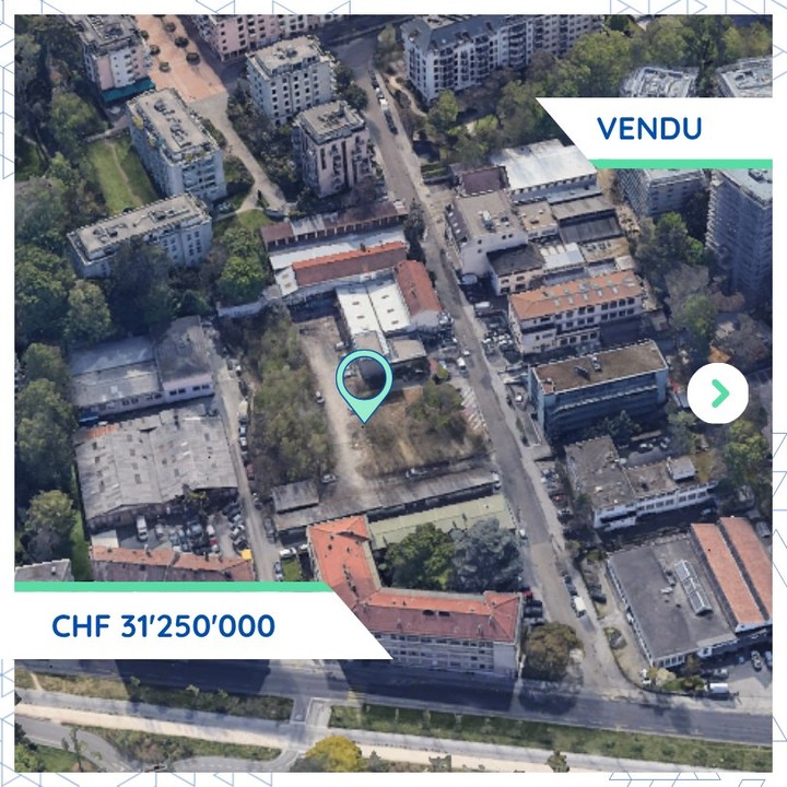 Eaux-Vives: Rocnest SA acquiert six parcelles pour CHF 31'250'000.-