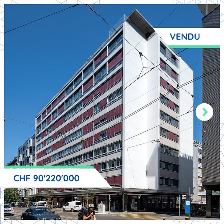 Genève: acquisition de deux immeubles pour CHF 90'220'000.-