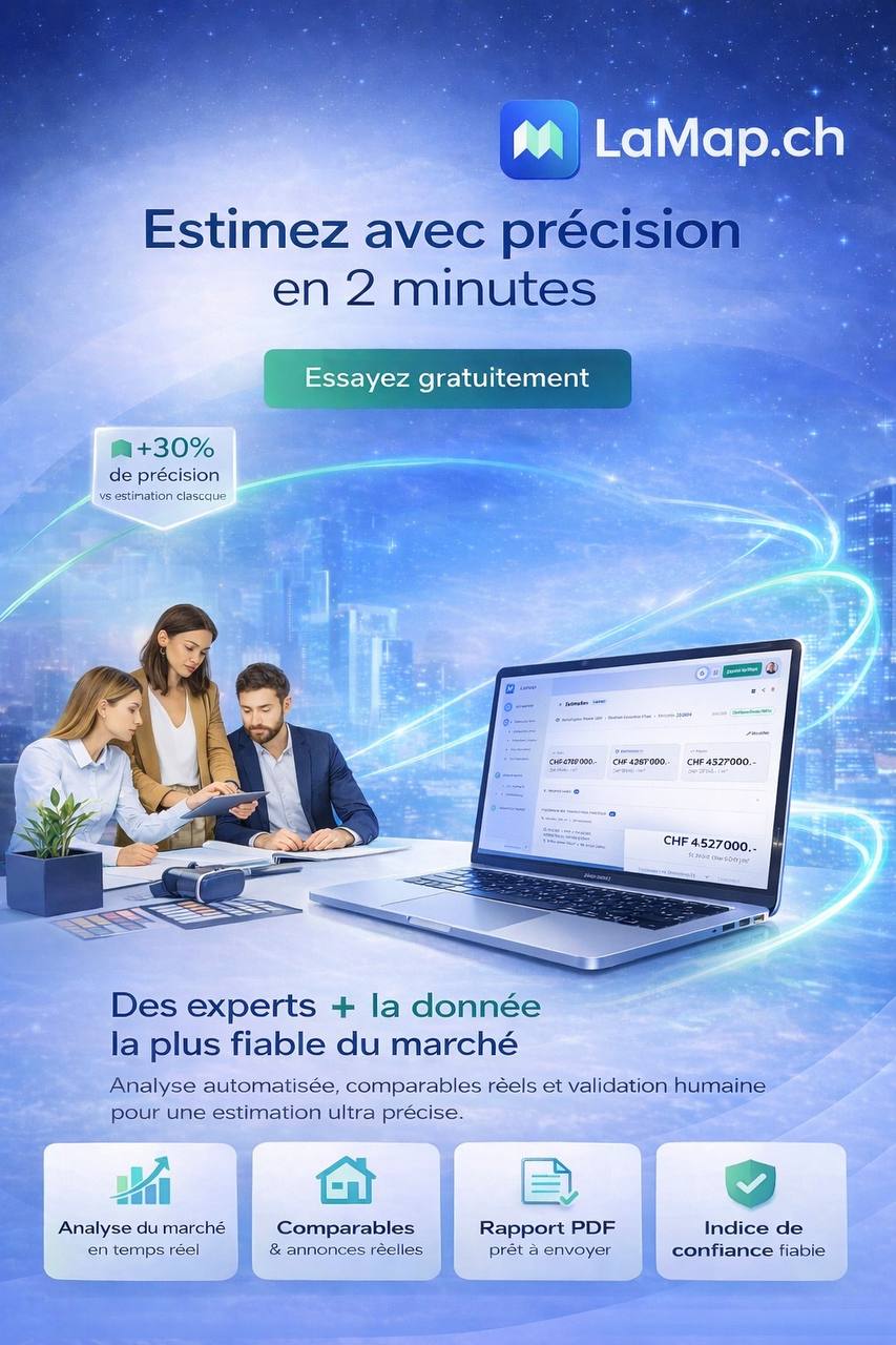 Estimation immobilière: Lamap révolutionne l'évaluation des biens à Genève