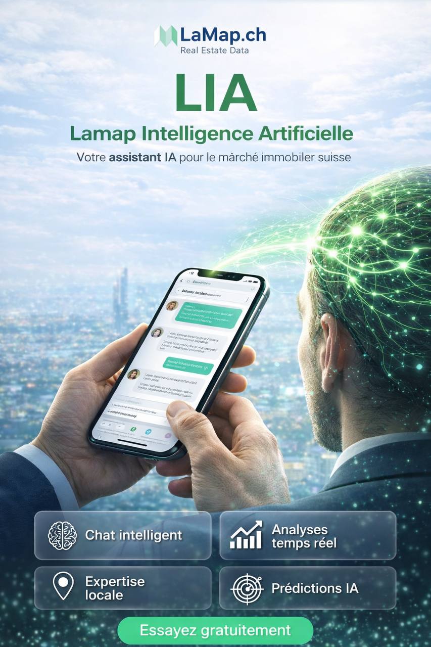 LIA: L'assistant IA immobilier révolutionne l'analyse du marché suisse