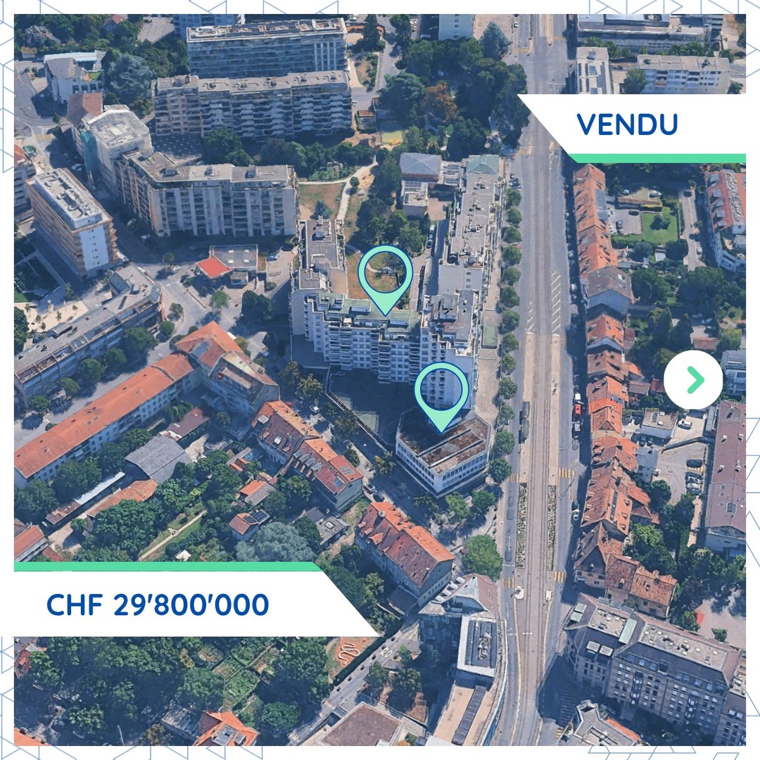Chêne-Bourg: REALSTONE SA acquiert un ensemble immobilier mixte pour CHF 29.8M
