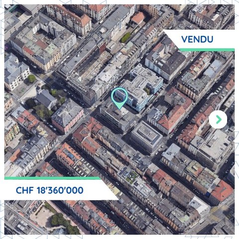 REALSTONE SA acquiert un actif mixte à Genève-Cité pour CHF 18.4M