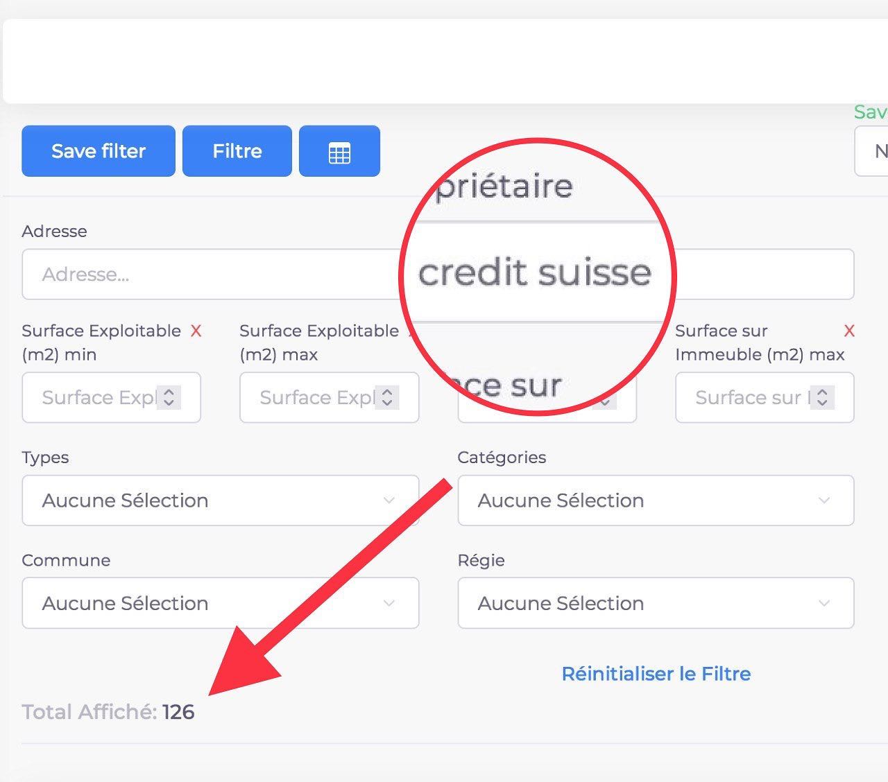 Crédit Suisse: 126 entrées au registre foncier genevois soulèvent des questions