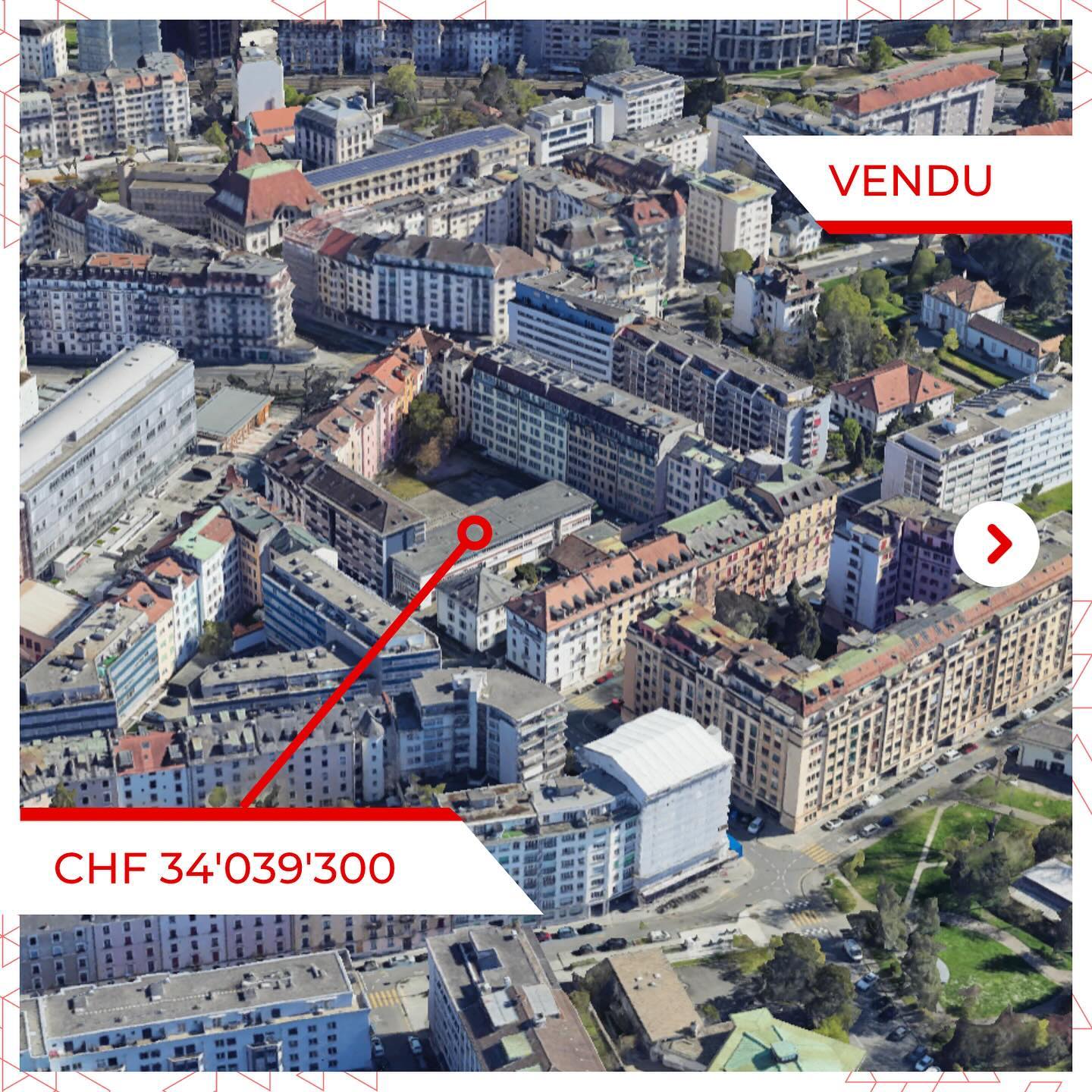 Acquisition de CHF 34M: Deux immeubles résidentiels genevois changent de propriétaire
