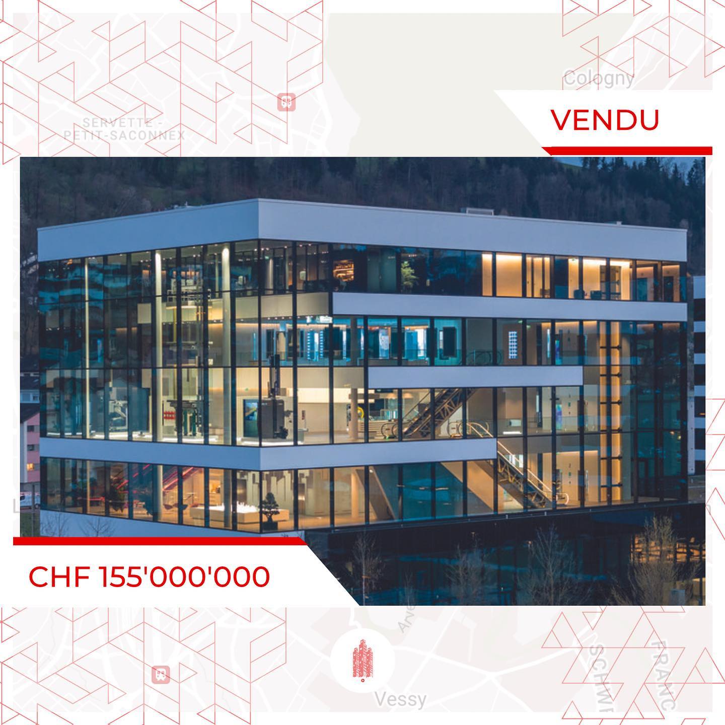 La Fondation Hans Wilsdorf acquiert un complexe commercial pour CHF 155M à Plan-les-Ouates
