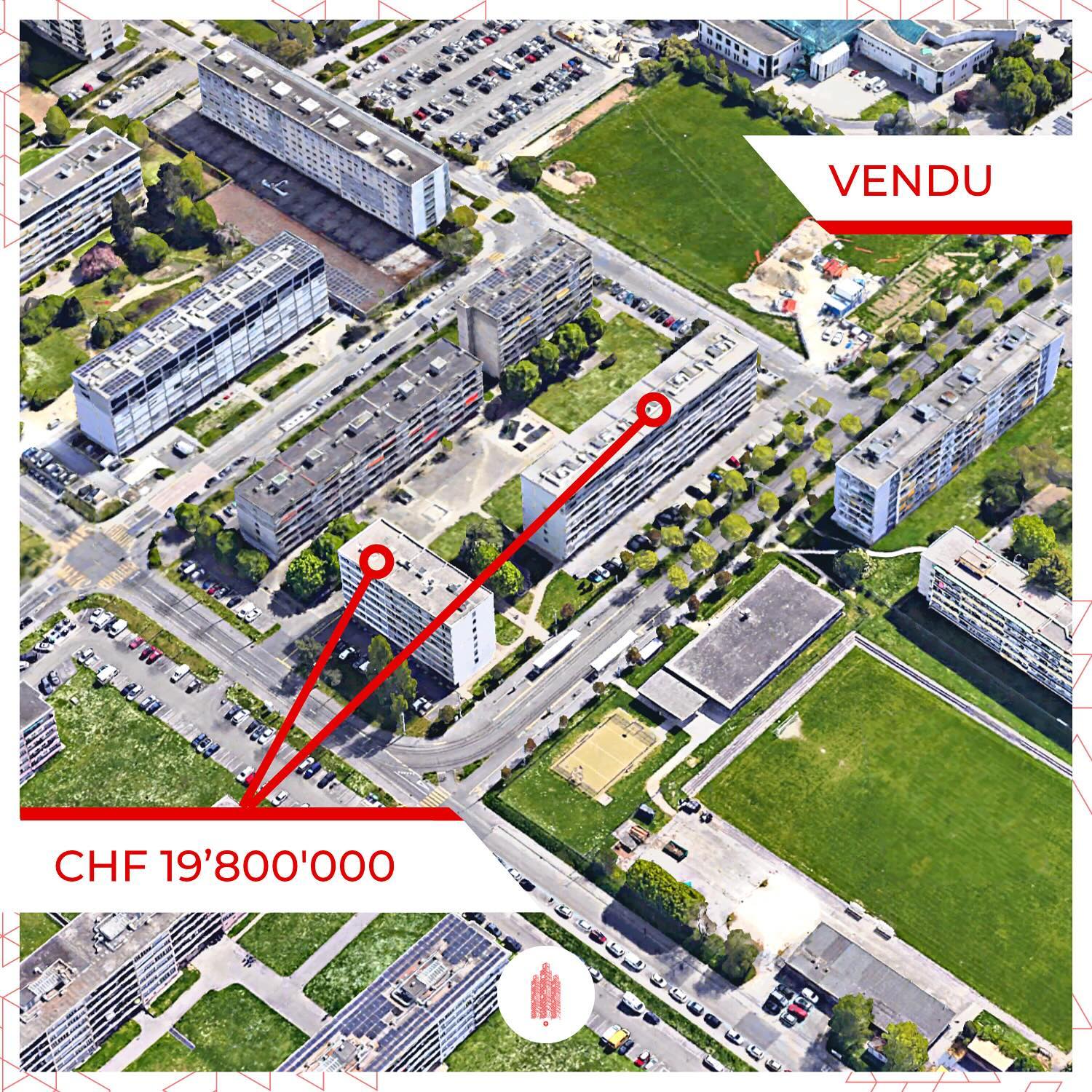 Transaction majeure à Meyrin: deux immeubles résidentiels acquis pour CHF 19.8M