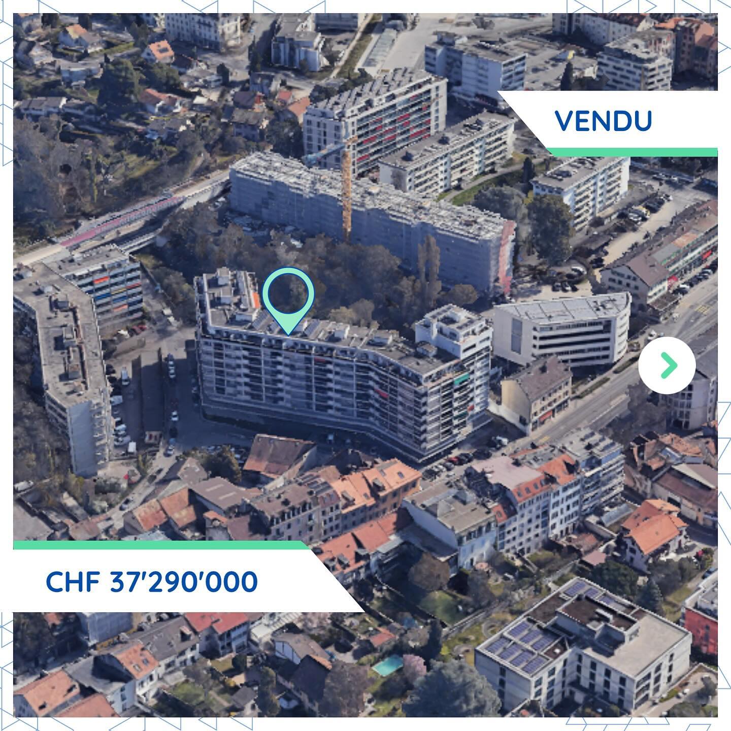 Transaction majeure à Chêne-Bougeries: acquisition d'un immeuble mixte pour CHF 37.3M