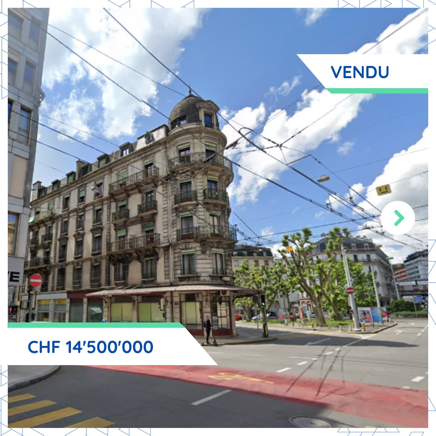 Acquisition majeure à Genève-Cité: BEROTEL SA investit CHF 14.5M