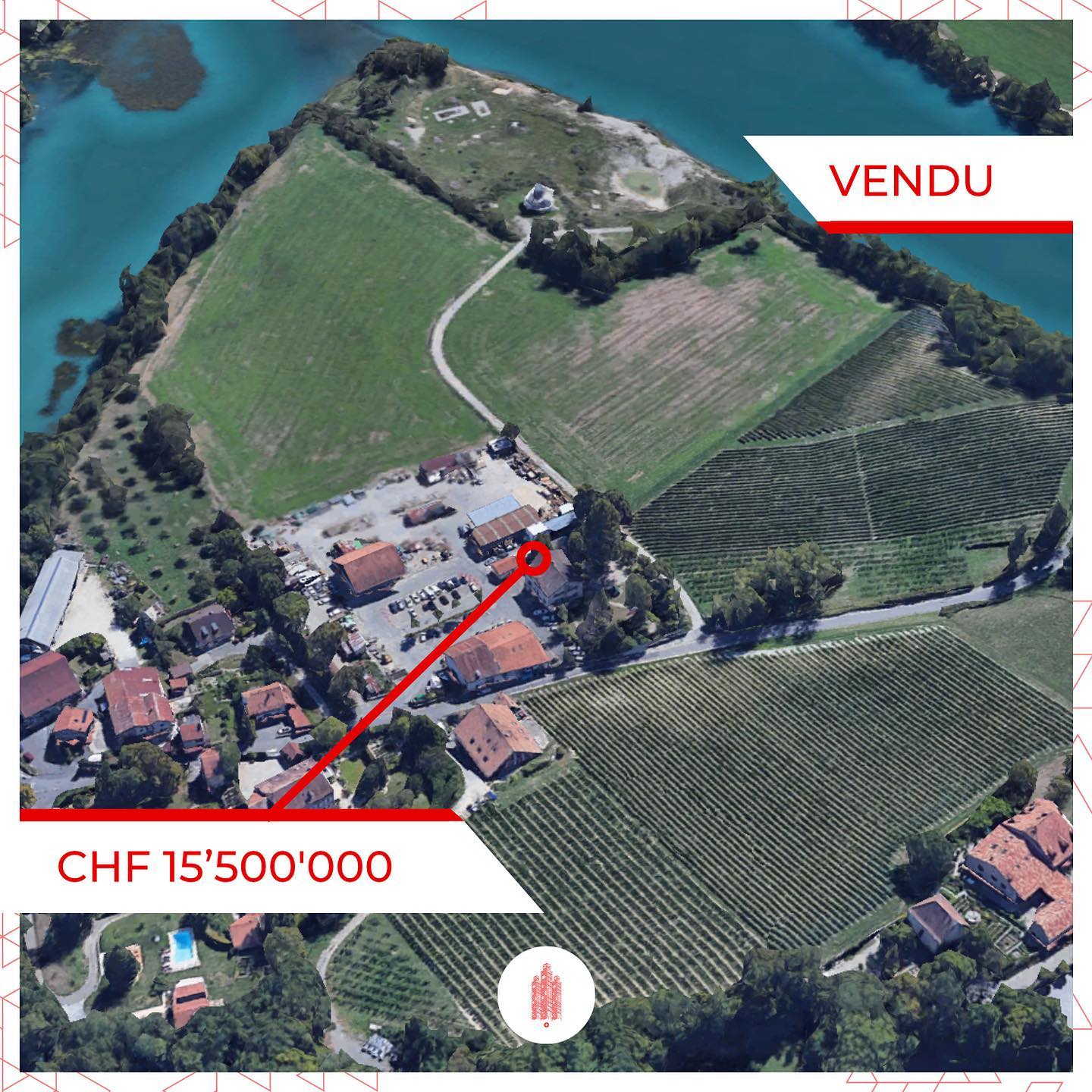 Acquisition d'un immeuble commercial à Satigny pour CHF 15.5M