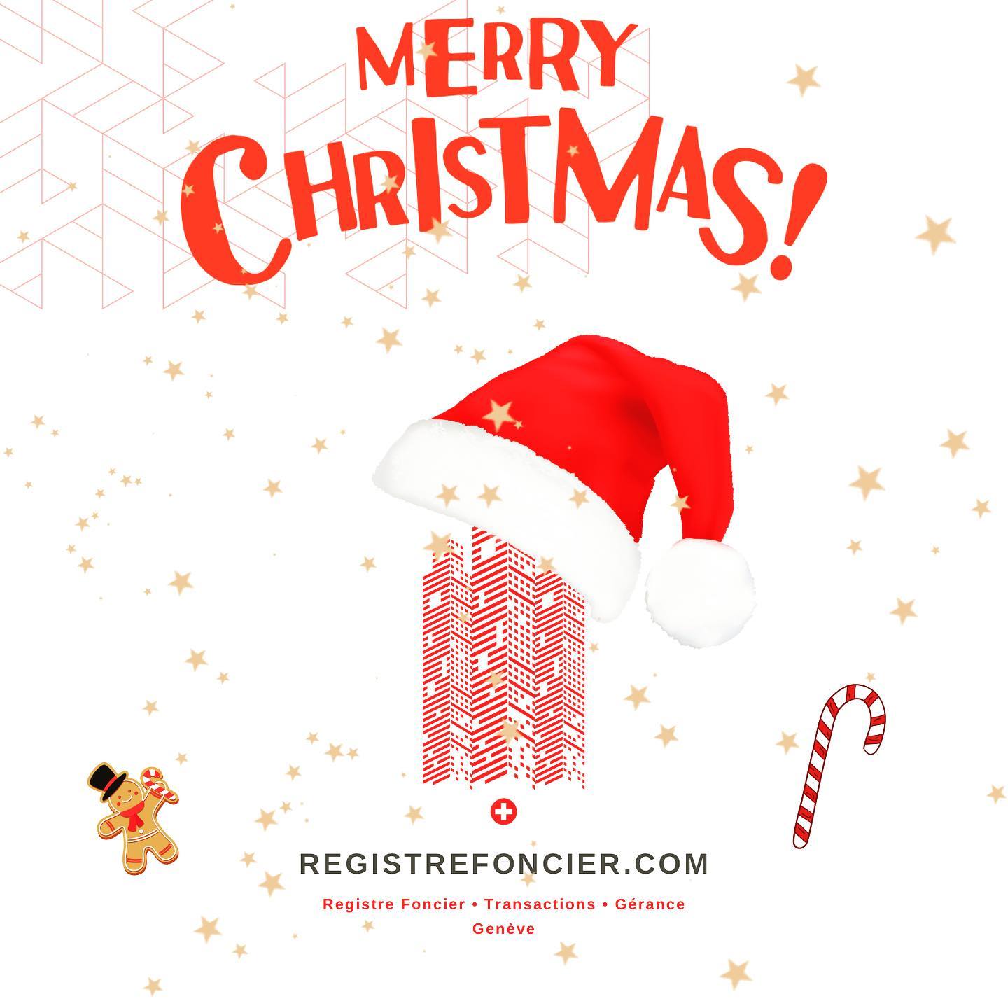 Registrefoncier.com souhaite un joyeux Noël aux acteurs de l'immobilier suisse