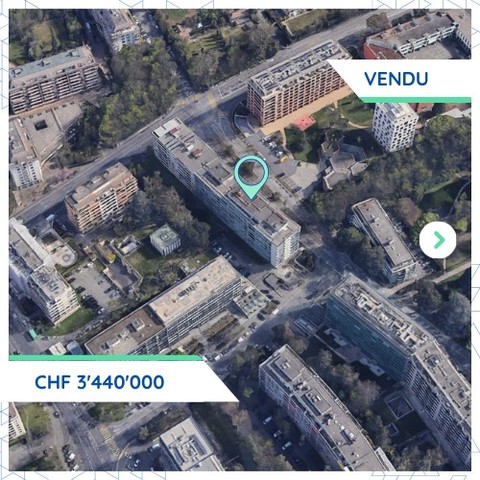 Transaction notable à Genève: acquisition d'un actif mixte pour CHF 3.4M aux Eaux-Vives