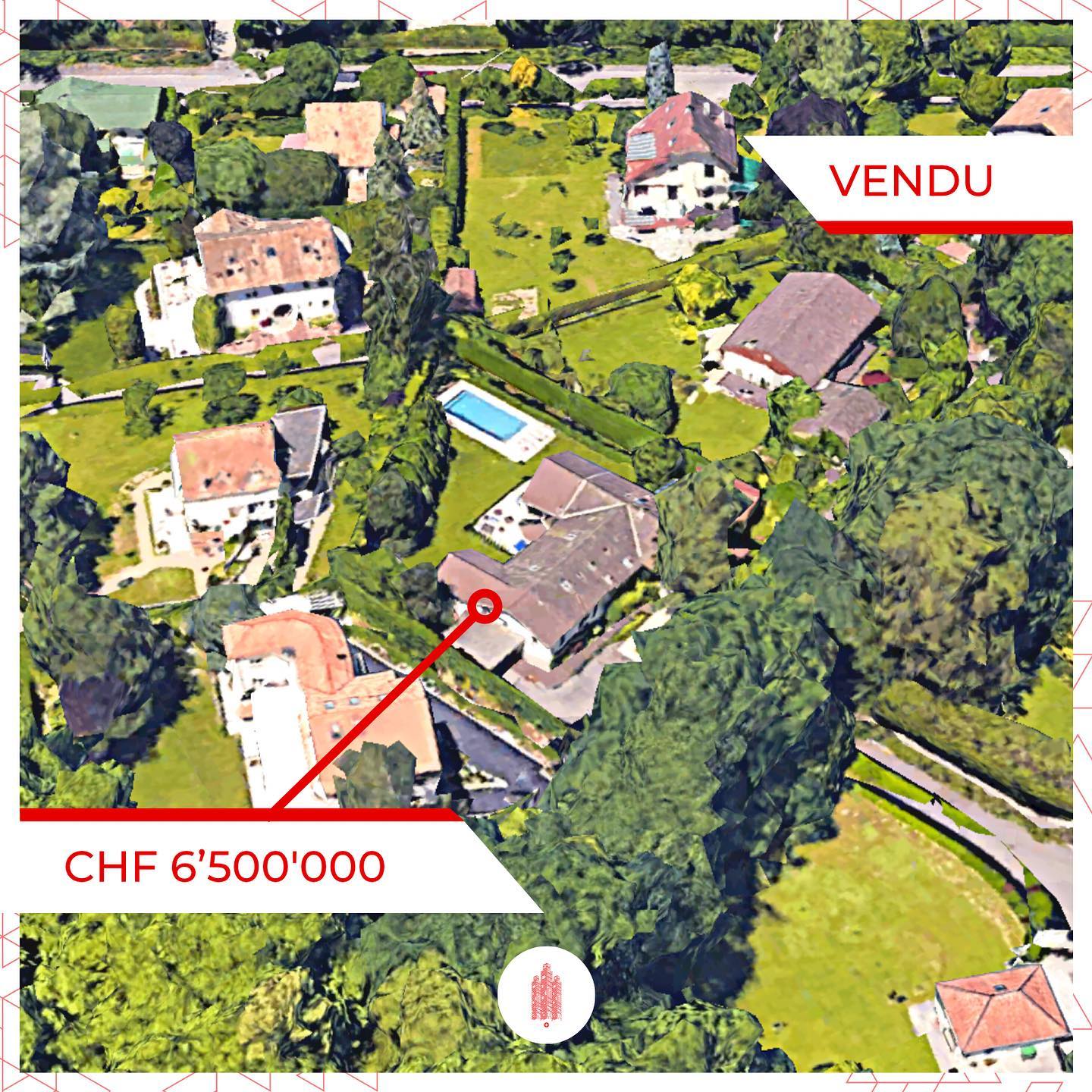 Transaction notable à Conches: une maison vendue CHF 6.5M