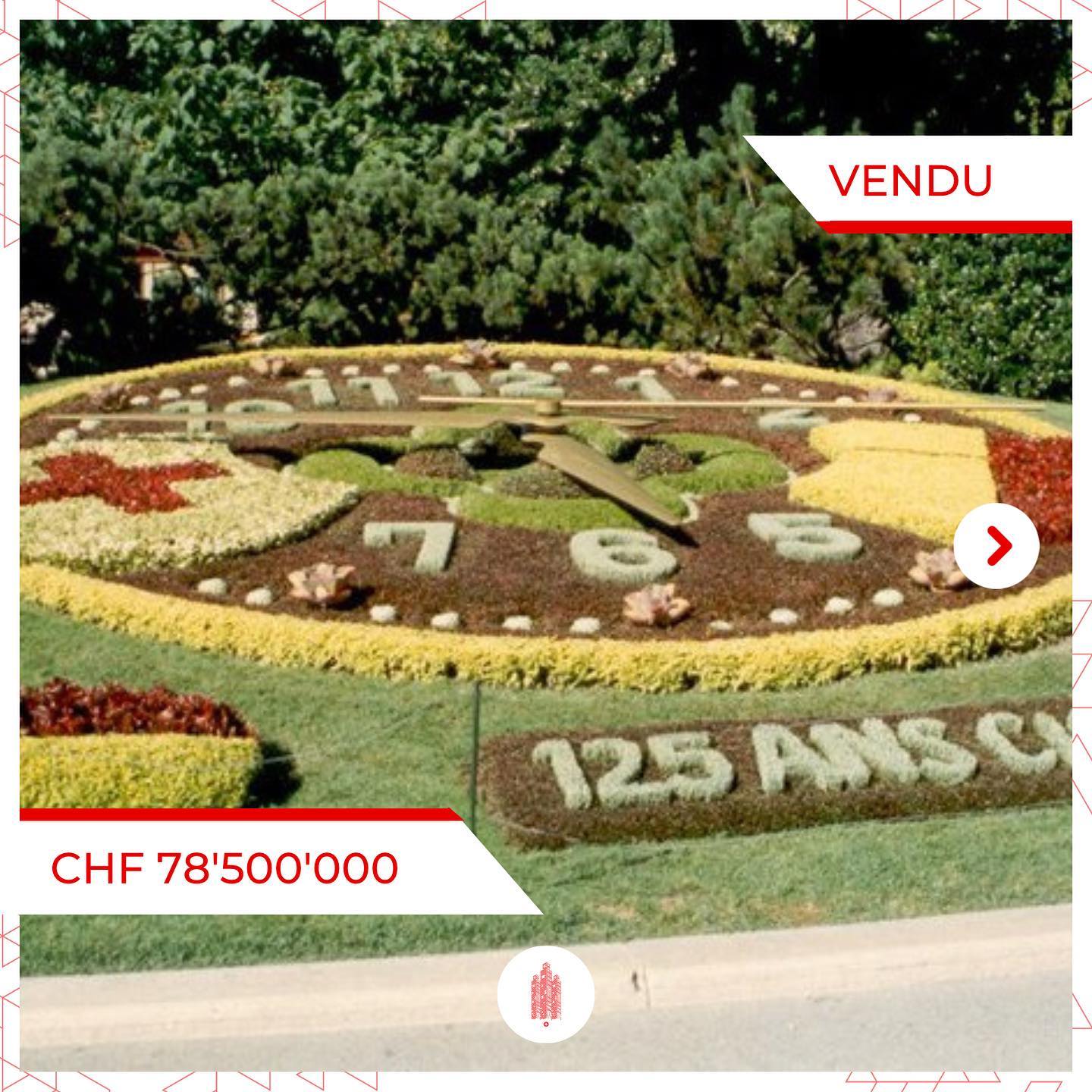Vente fictive de l'Horloge Fleurie: quand le poisson d'avril s'immisce dans l'immobilier genevois