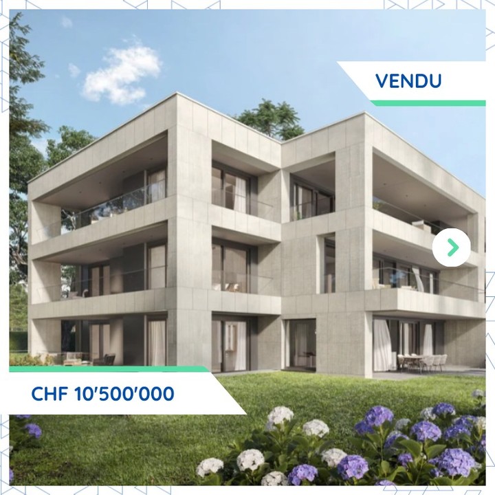 Transaction notable à Chêne-Bougeries: acquisition de CHF 10.5M dans le résidentiel haut de gamme