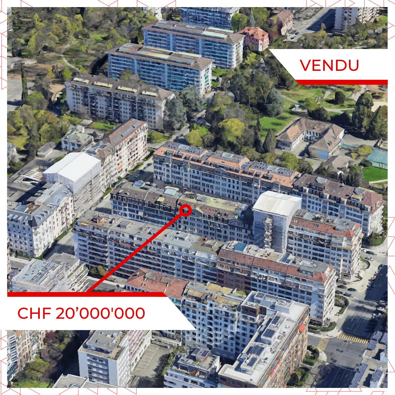 Transaction majeure à Plainpalais: acquisition d'un immeuble mixte pour CHF 20M