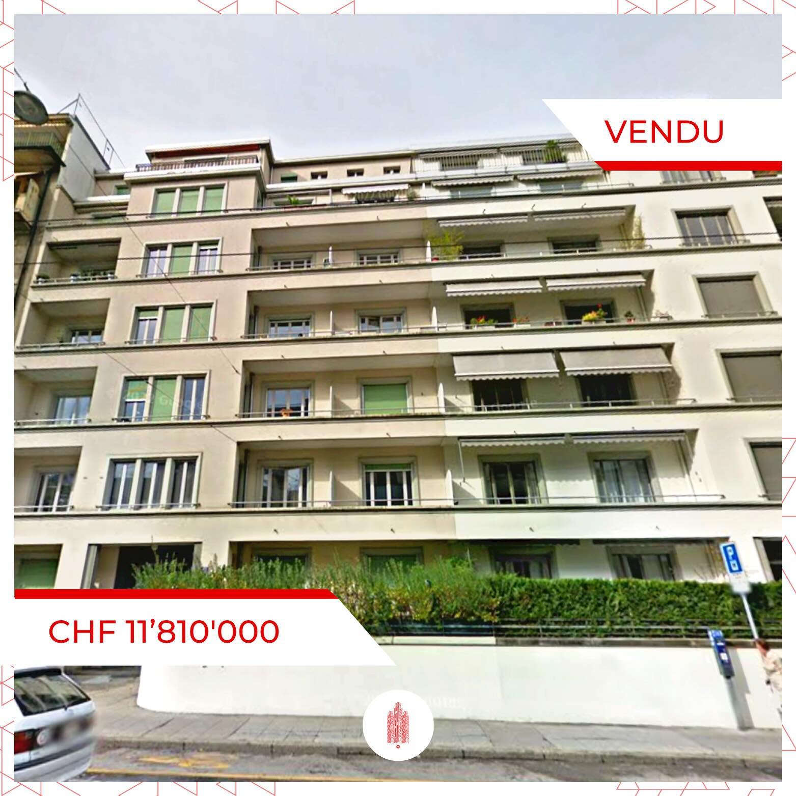 Acquisition majeure à Champel: la Pensionskasse ZKB investit CHF 11.8M