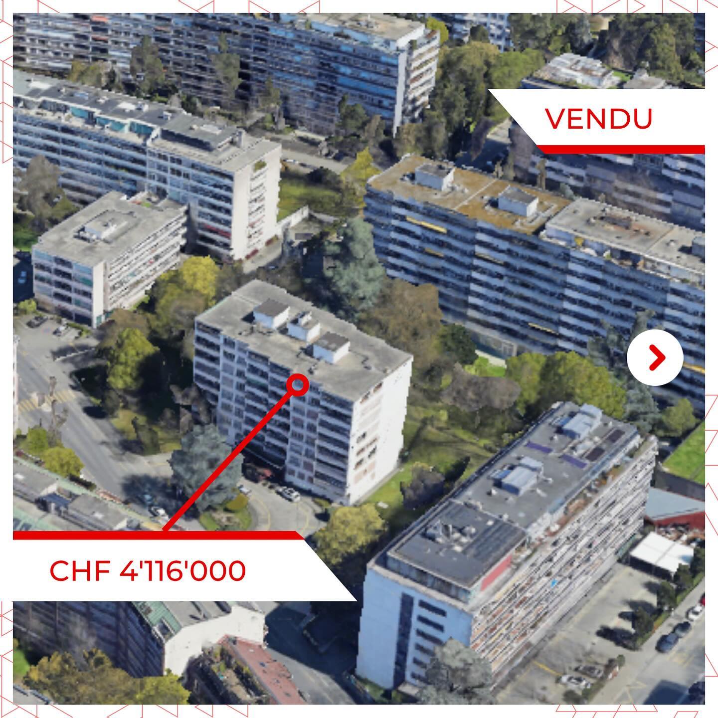 Transaction notable à Florissant: CHF 4.1M pour des lots PPE