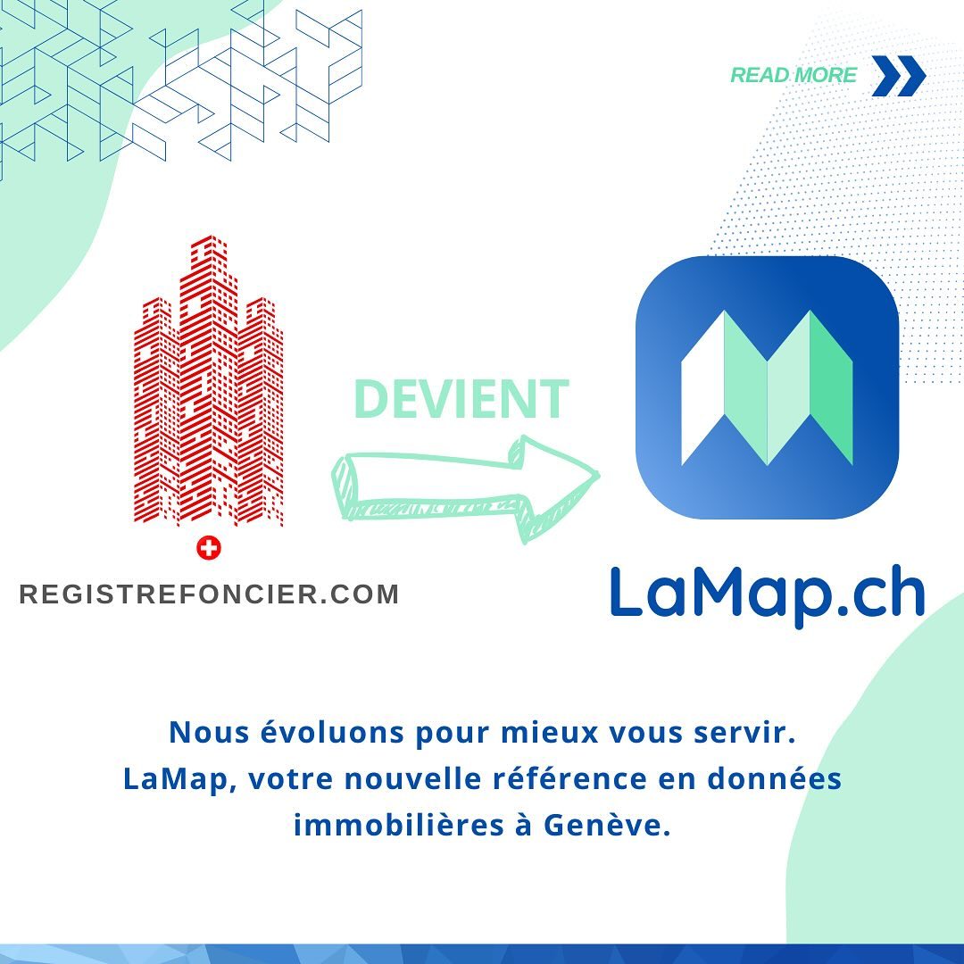 Registrefoncier.com devient Lamap.ch: nouvelle plateforme pour la prospection immobilière genevoise