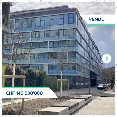 Allreal Office acquiert un bâtiment commercial à Genève-Petit-Saconnex pour CHF 140M