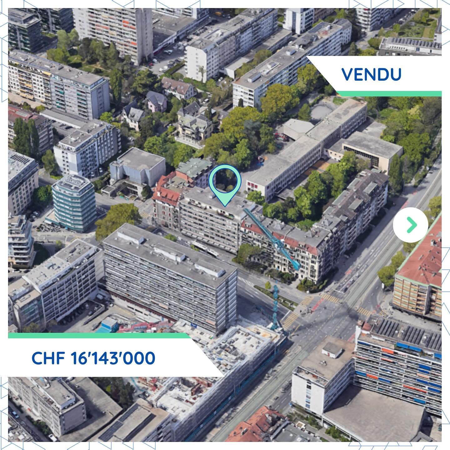 Transaction notable de CHF 34.9M sur deux immeubles mixtes à Genève