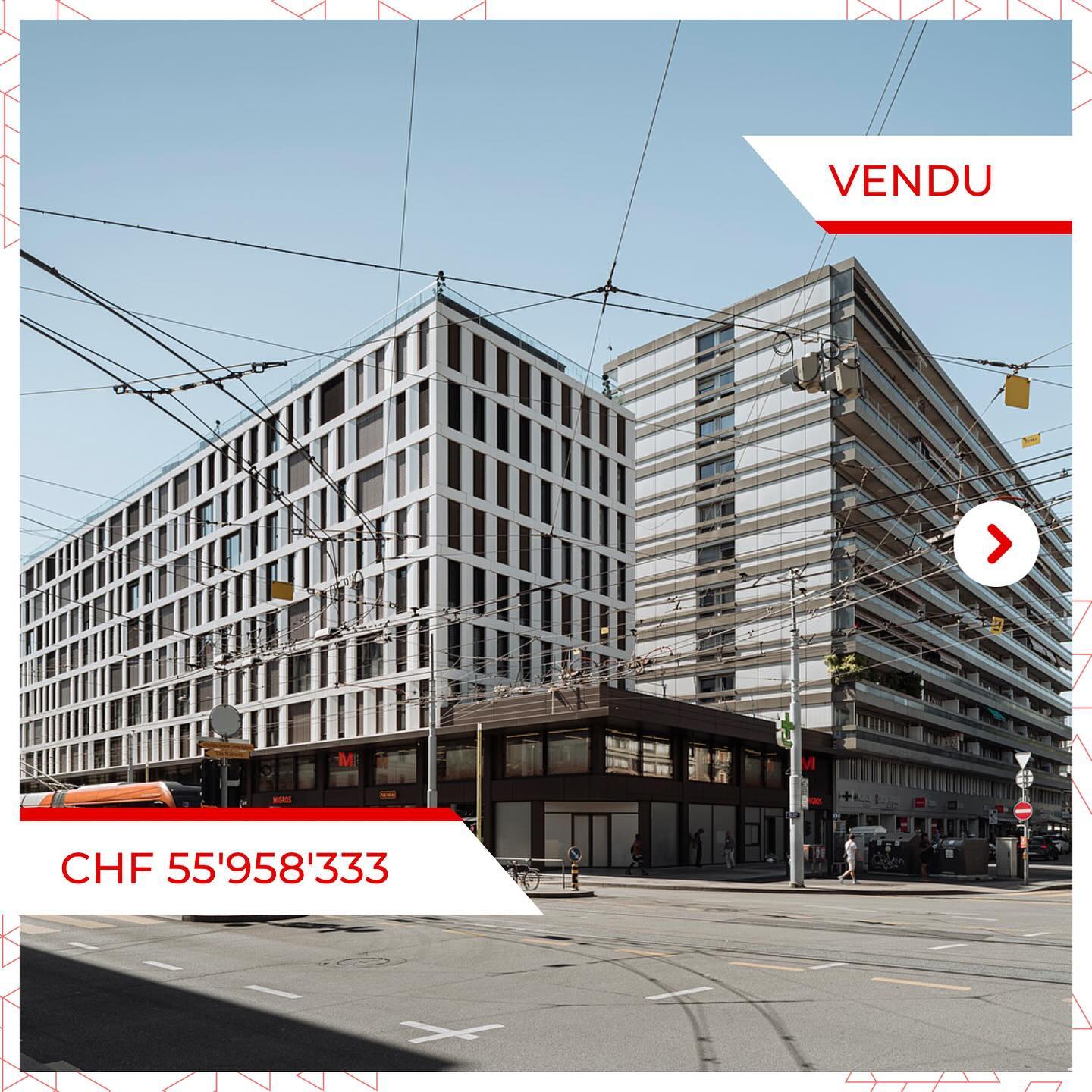 Acquisition majeure rue de la Servette: CHF 55.9M pour La Foncière GE SA