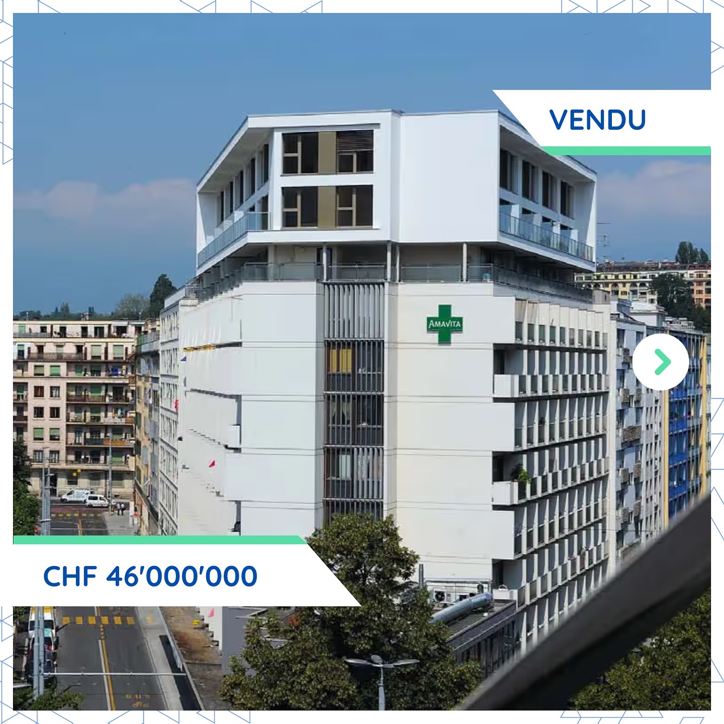 Transaction majeure de CHF 46M à Plainpalais: trois immeubles acquis par une caisse de pension