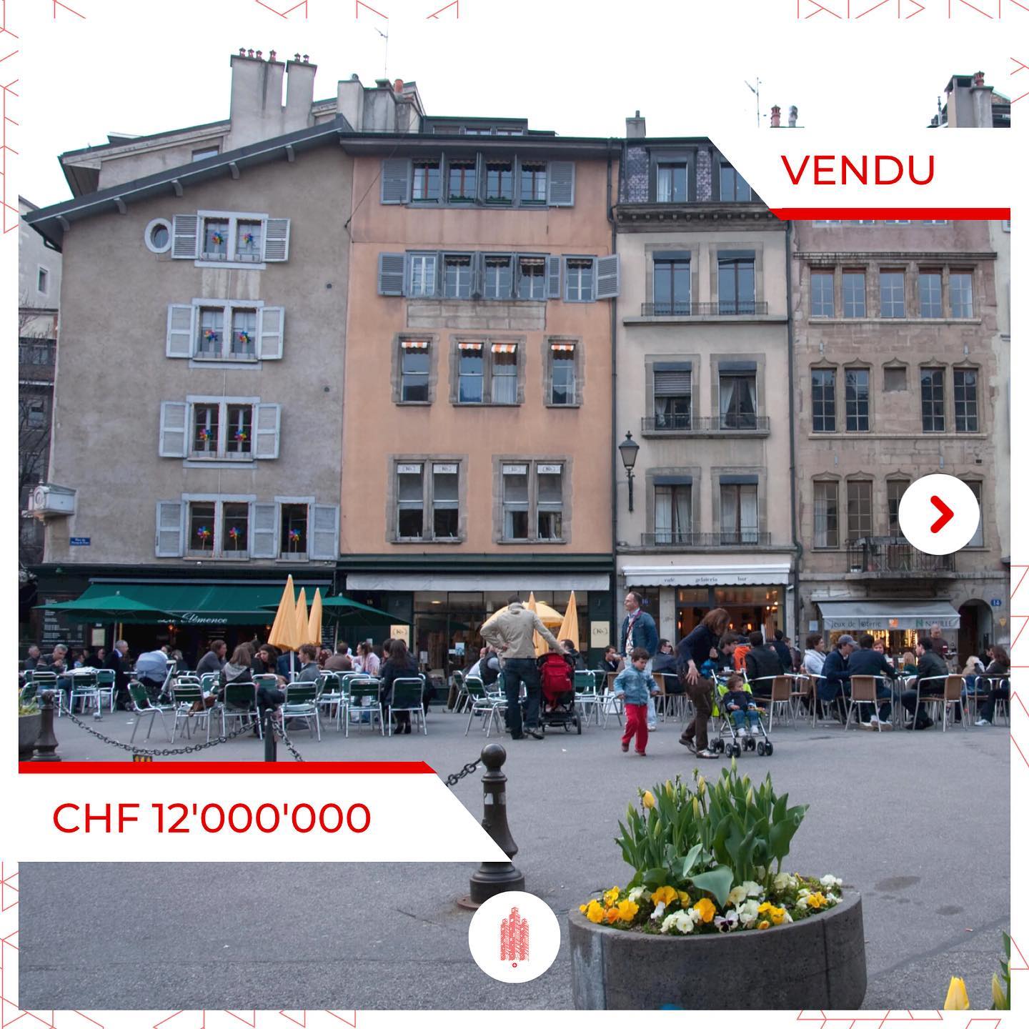Acquisition de CHF 12M au Bourg-de-Four: la SGIF renforce son portefeuille genevois