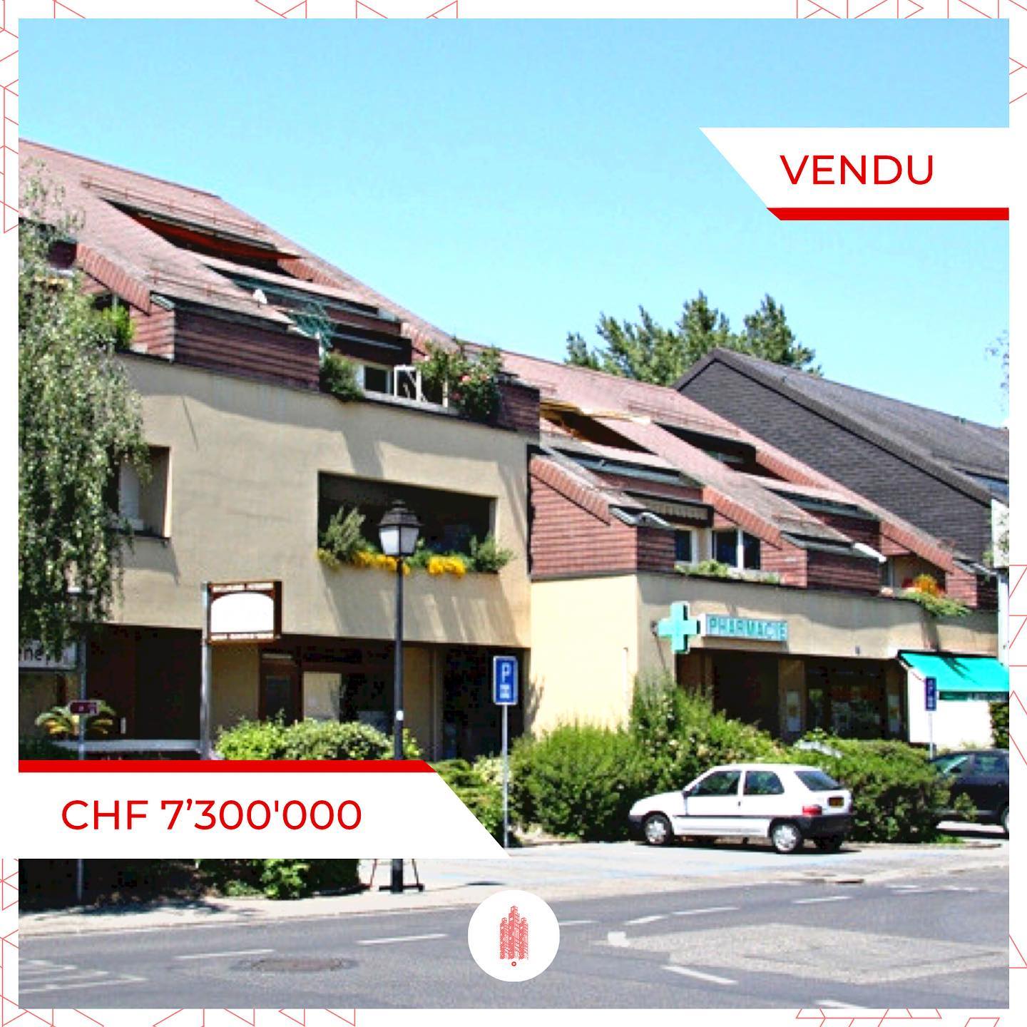 Patrimonium acquiert deux immeubles à Puplinge pour CHF 7.3M