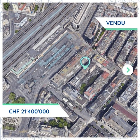Edmond de Rothschild Real Estate acquiert un immeuble mixte à Genève-Cité pour CHF 21.4M