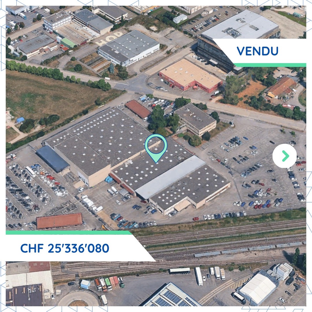 Genève: acquisition d'un ensemble immobilier d'activités à Meyrin et Satigny pour CHF 25.3M