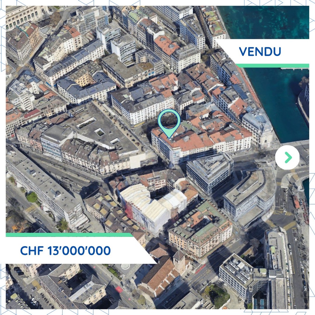 Transaction majeure: GREENBRIX acquiert un actif mixte à Genève-Cité pour CHF 13M