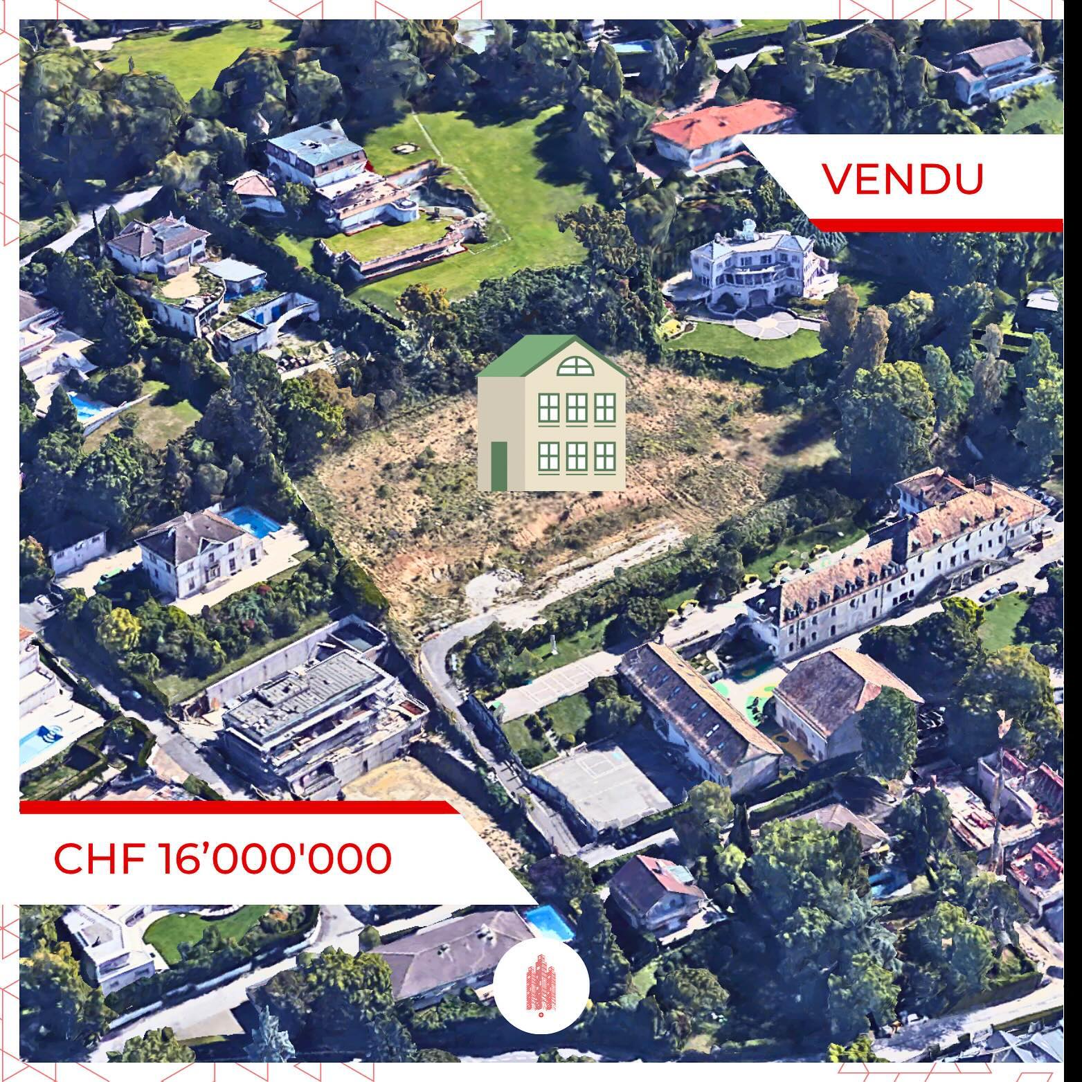 Vente à CHF 16M: Une transaction majeure dans le marché de la propriété par étage à Cologny