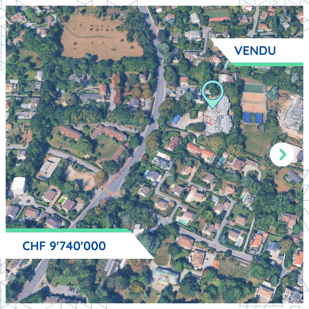 Chêne-Bougeries: Voirons Capital SA acquiert un actif commercial pour CHF 9.74M