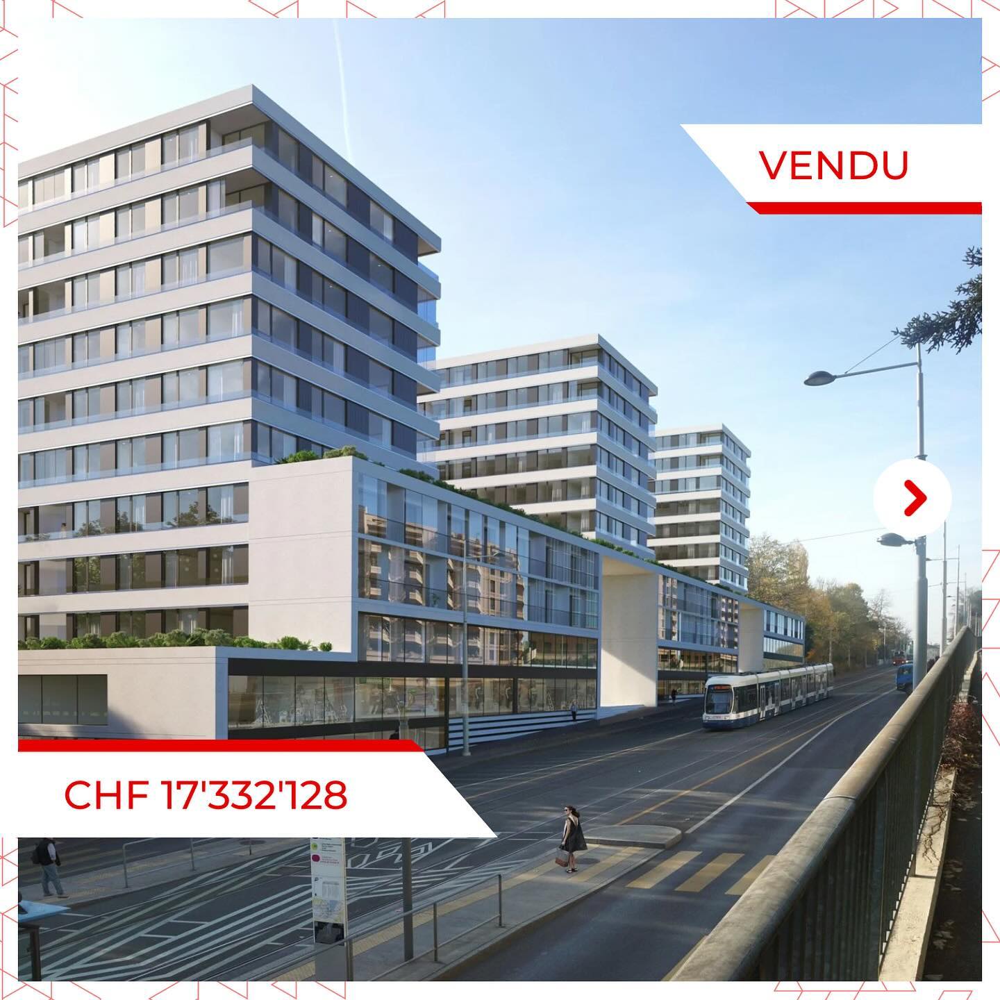 Transaction majeure à Lancy: Marconi Investment acquiert pour CHF 17.3M dans le PLQ Surville