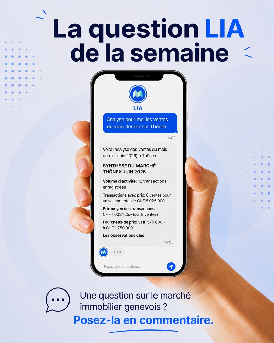 Marché immobilier a Thônex: comment l'intelligence artificielle de Lamap eclaire les professionnels