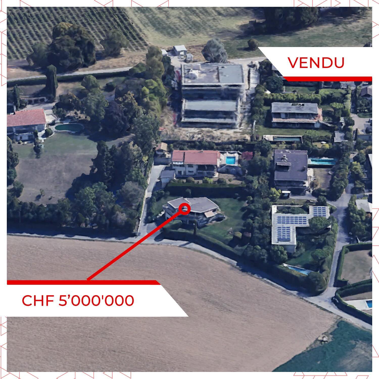 Transaction majeure à Collonge-Bellerive: une villa vendue CHF 5M