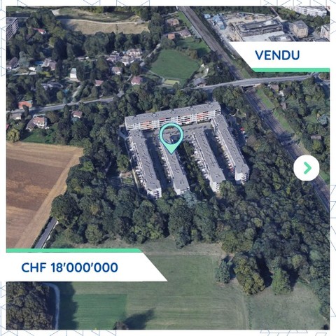 Acquisition de CHF 18M à Versoix par la Fondation HBM Jean Dutoit