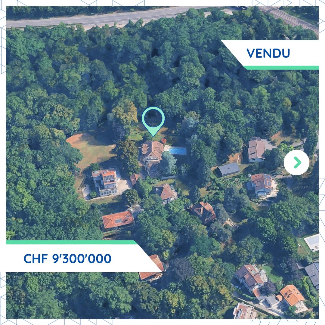 Vente residentielle a CHF 9.3M a Pregny-Chambesy: analyse d'une transaction significative